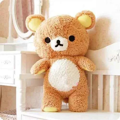 Big Size Rilakkuma Plush Toy (23.6/31.5 in) - Kawaii Relax Bear Stuffed Cushion Gift