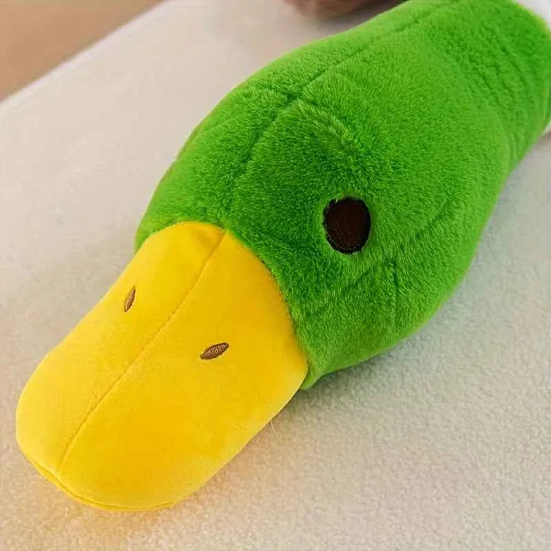 Cute Duck Plush Toy Pillow – Fluffy Soft Goose Stuffed Animal for Sleep & Home Decor