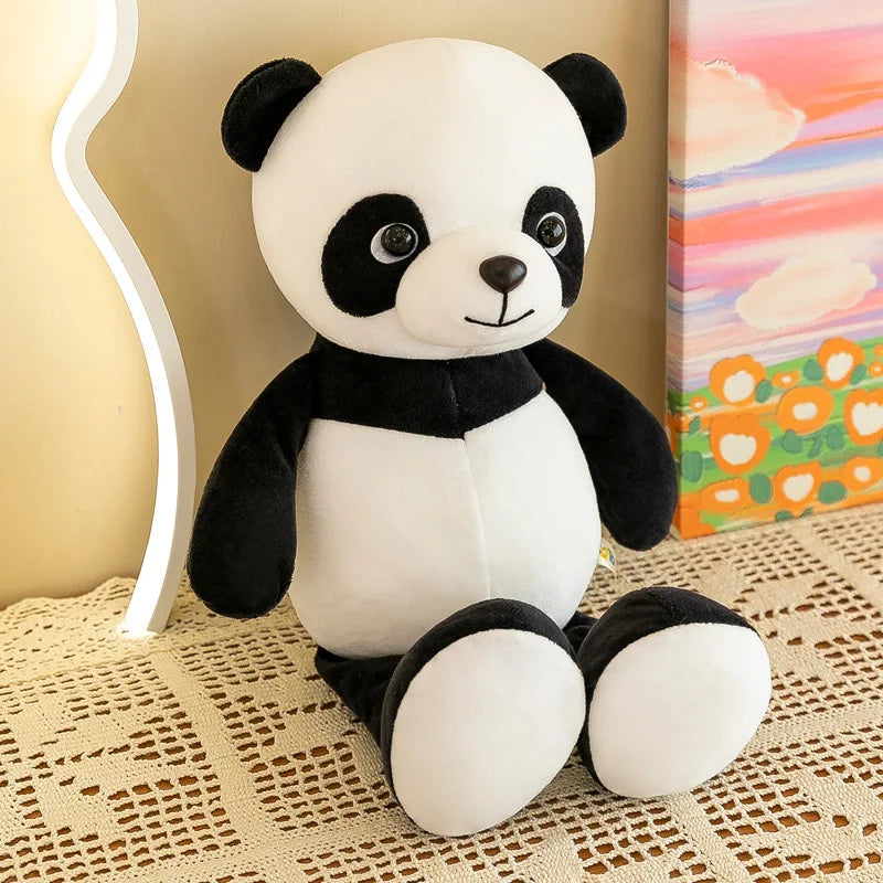 Stuffed Plush Animals Toys Soft Dolls Jungle Lion Elephant Tiger Dog Fox Monkey Deer Children Gift Kawaii Baby Kids Hobbie Toys