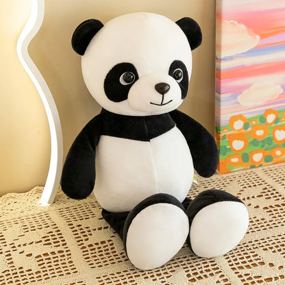 Stuffed Plush Animals Toys Soft Dolls Jungle Lion Elephant Tiger Dog Fox Monkey Deer Children Gift Kawaii Baby Kids Hobbie Toys