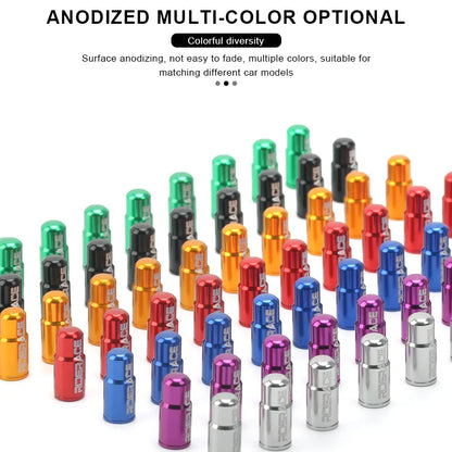 2/4/10Pcs Bicycle Tire Valve Cap Dustproof Lightweight Aluminum Alloy MTB Road Bike Tube Tyre Gas Nozzle Cover For FV Presta