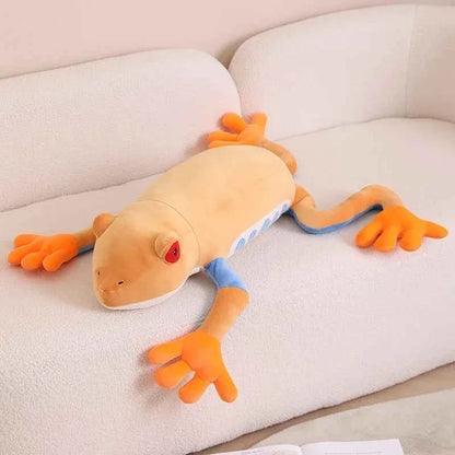 75cm Giant Colorful Frog Plush Doll Pillow Long Legs Big