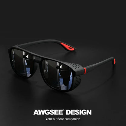 Professional Sports Sunglasses - Polarized Windproof UV400 for Cycling Running Outdoor Enthusiasts UV400