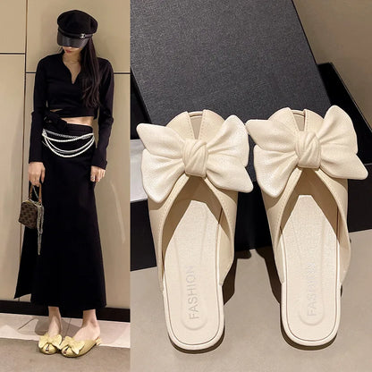 Women's Sandals Sweet Summer Sandals Shoes Women New Flat Sandals Beach Slippers For Summer Footwear Chaussures Femme
