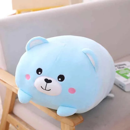 Soft Animal Corner Bio Plush Pillow (11.8-35.4 in) - Cute Dog/Cat/Unicorn Cushion Gift