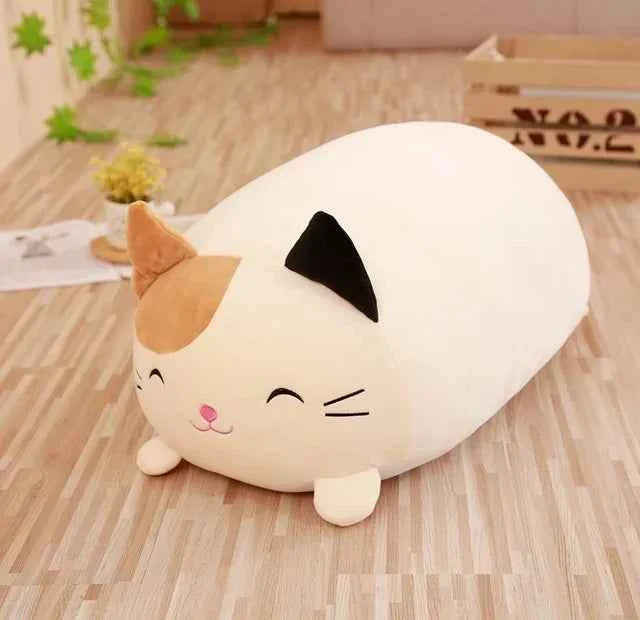 Soft Animal Corner Bio Plush Pillow (11.8-35.4 in) - Cute Dog/Cat/Unicorn Cushion Gift