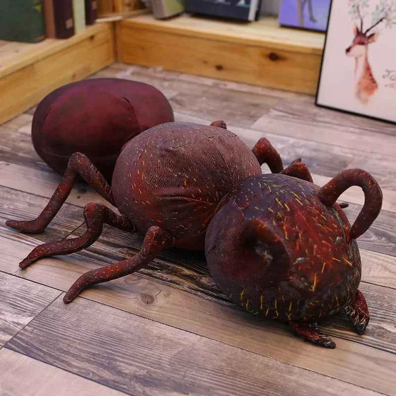 Giant Lifelike Ant Plush Toy (18.1-39.4 in) - Soft Stuffed Insect Animal Pillow Gift