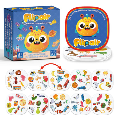 Quickly Patterns Matching Card Games, Memory concentration training, Visual Perception Game for Family, School, Party & Travel