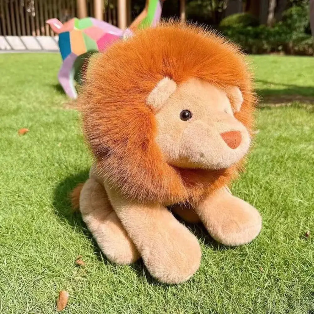 Creative Gift Soft Lion Stuffed Animal Plush Pillow Cute 15.8inch Stuffed Animals Plush Emotional Support Stuffed Toys