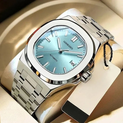 New 2026 Men's Quartz Wristwatch Luminous Man Watches Steel Strap Waterproof Wristwatches Men's Luxury Brand Watch