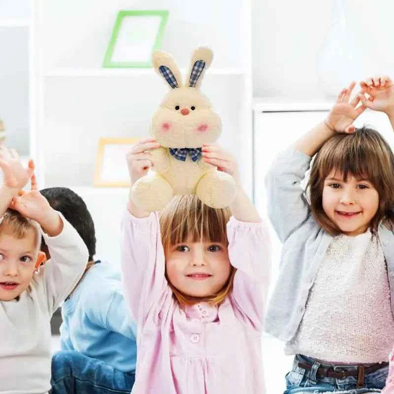 Cute Rabbit Doll Plush Toy – 9 Inch Soft Stuffed Animal for Bedroom Decor