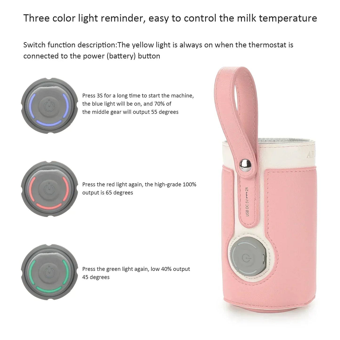 Portable baby kettle