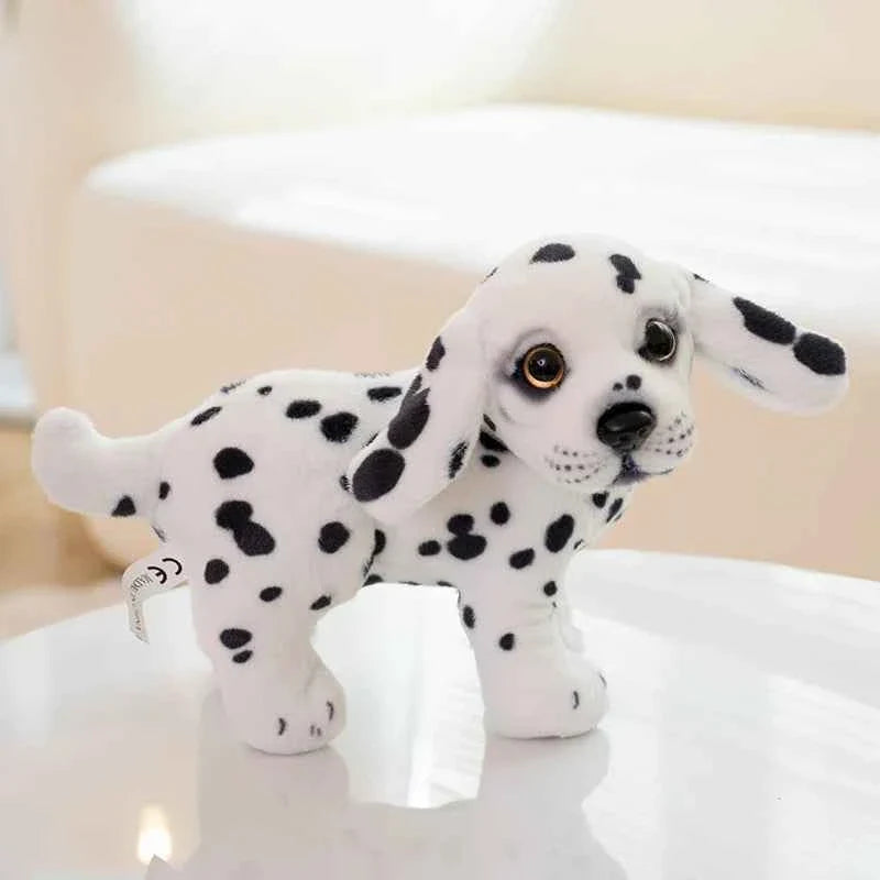 Kawaii Plush Dog Soft Toy (7.9 in) - Dalmatian/Bulldog/Chihuahua Stuffed Animal Gift