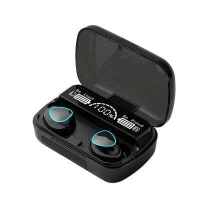 Original M10 Wireless Bluetooth Earpods Noise Canceling Headphones with Mic Stereo Sound Gamer Speaker for Sports