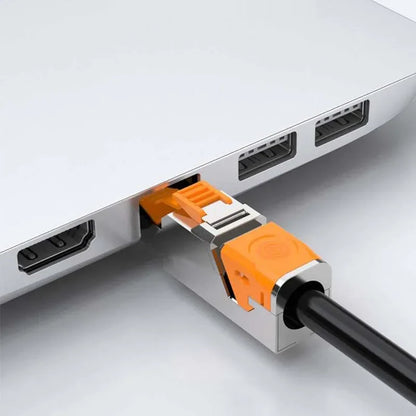 Clearance_RJ45 Cat8 Cat7 Cat6A Connectors Metal Tool Free Easy Termination Plug 2000MHz 40G LAN Cable 22AWG - 24AWG Reusable Eth