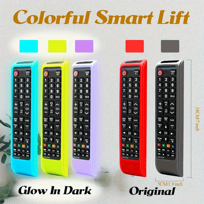 Silicone Remote Case For Samsung TV Controller, Remote Cover For BN59-01199F Samsung Remote Control, Smart TV Remote Skin Sleeve