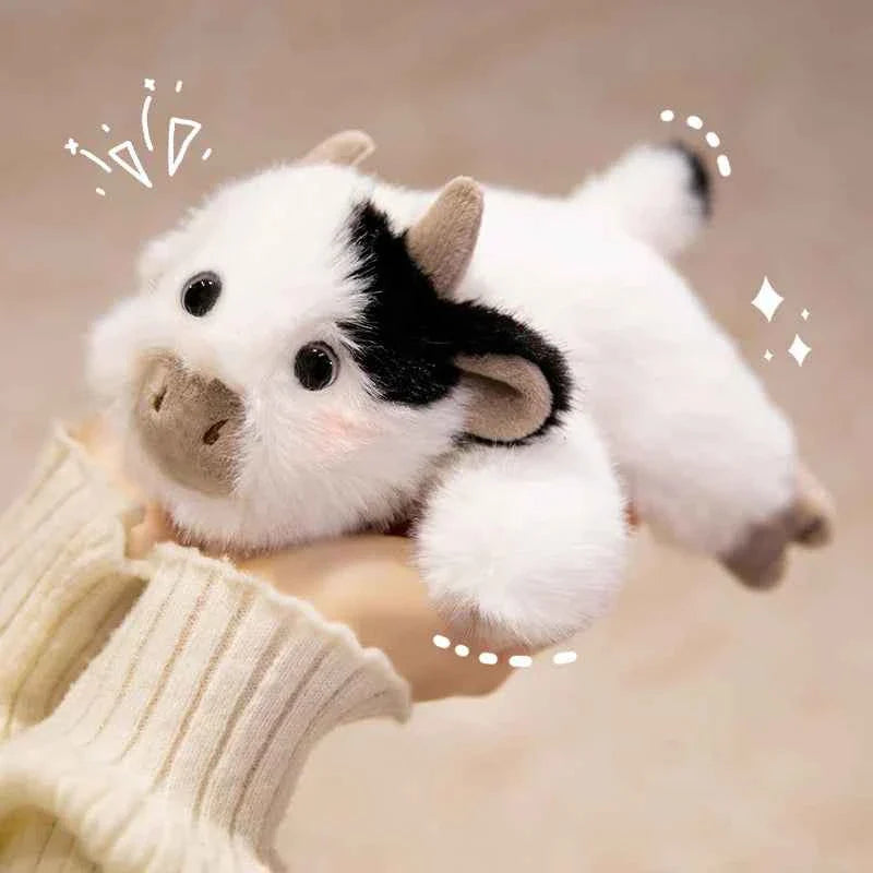 Kawaii Cartoon Plush Wrist Rest Doll (7 in) - Horse, Duck, Cow, Frog Stuffed Animal Office Companion