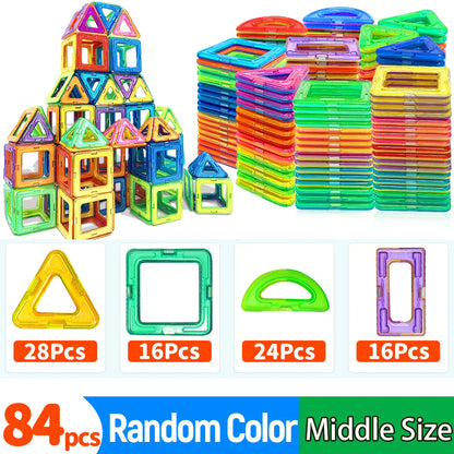 Magnetic Building Blocks for Kids – STEM Construction Learning Toy