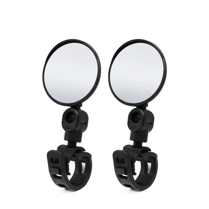 1/2PCS Bicycle Rearview Mirror 360 Degree Adjustable Rotatable Universal Cycling Handlebar Rear View Mirrors for MTB Road Bike