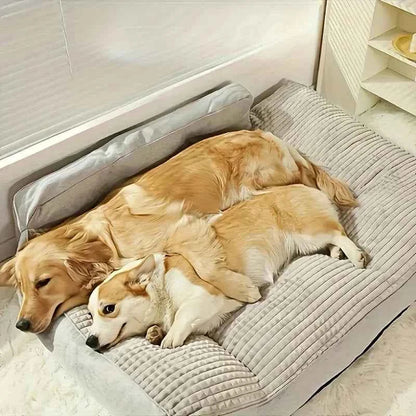 Human Size Dog Bed – Large Cooling Mattress Sofa for Adults and Pets
