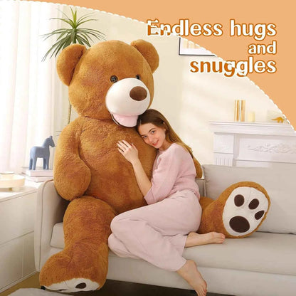 Giant Teddy Bear Plush – 6 Feet Tall Human Size Stuffed Animal