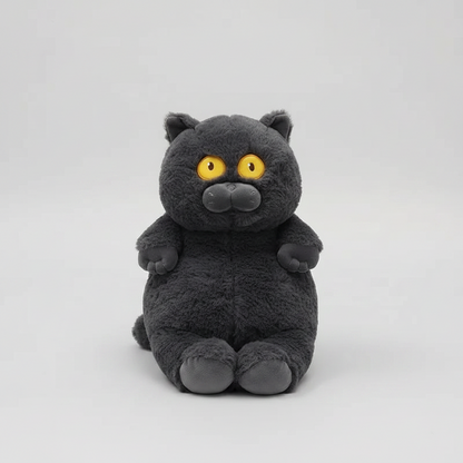 Kawaii Fat Cat Plush Toy – Soft Stuffed Animal Pillow