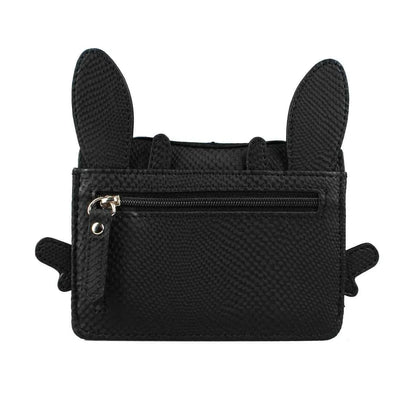 Kawaii 3D Dragon Animal Wallet (4.9 in) - Cute Women's Coin Purse & Keychain Bag