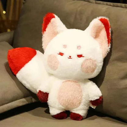 Cute Big-Tailed Fox Plush Toy (23.6/39.4 in) - Soft Stuffed Animal Pillow Gift