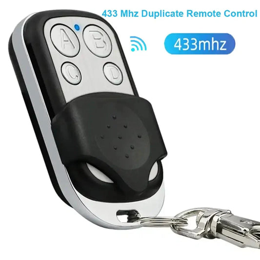 1PCS 433MHZ 4 botones, clon, código fijo, evolutivo, universal, abridor de puerta de garaje, control remoto duplicador de garaje