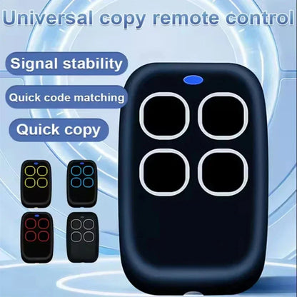 433Mhz Universal Duplicator Garage Remote Controller Command Clone Self-copying Automation Gate Fixed Code