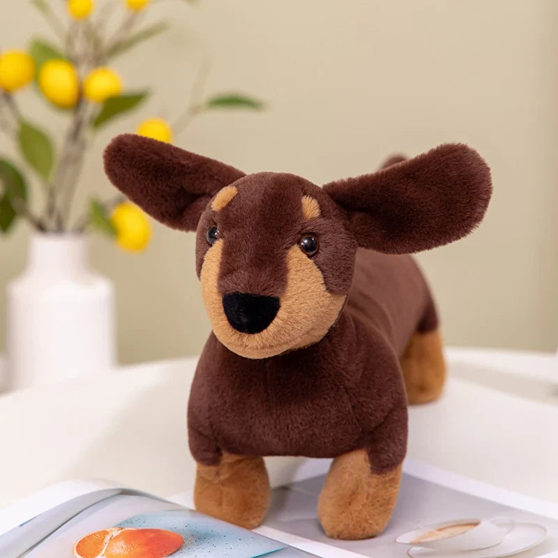 Dachshund Plush Toy – 60 cm Soft Sausage Dog Stuffed Animal