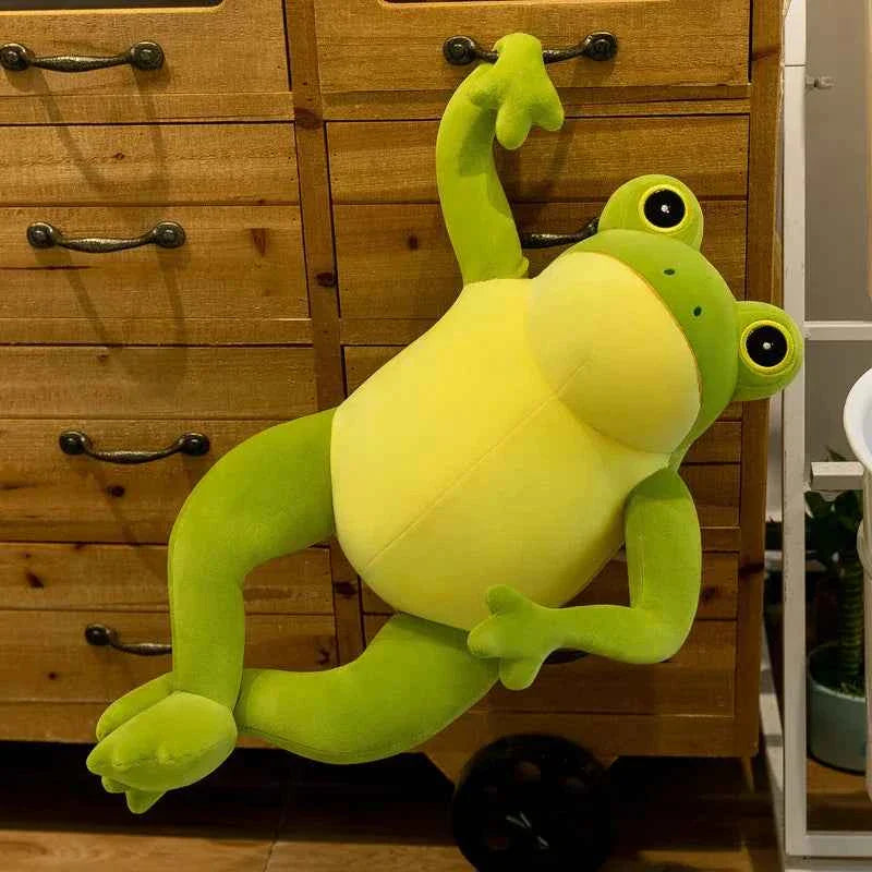 50cm Cute Cozy Frog Plushies Soft Stuffed Animal Funny Frog