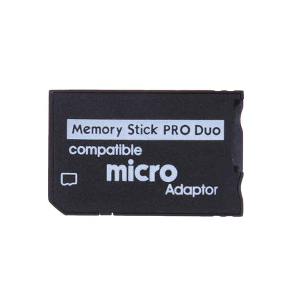 TF To MS Card Mini Memory Stick Card Adapter Plug and Play Card Reader Adapter Replacement Parts Accessories for Pro Duo