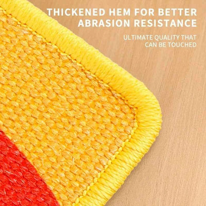 Wall Mounted Cat Scratching Mat – Durable Fabric Claw Board with Space-Saving Design