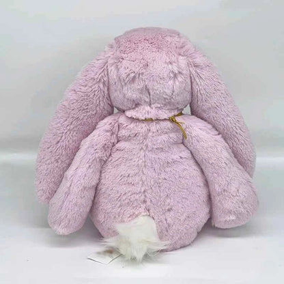Pink Floral Rabbit Plush Toy – Cute Soft Bunny Doll for Kids Comfort & Birthday Gift
