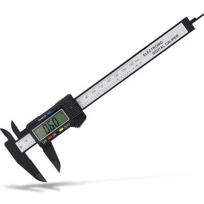 1PC Plastic Digital Vernier Caliper Digital Display Caliper Mini Text Play Caliper Student Vernier Ruler 0-150mm Measuring Tool