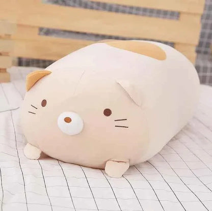 Soft Animal Corner Bio Plush Pillow (11.8-35.4 in) - Cute Dog/Cat/Unicorn Cushion Gift