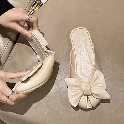 Women's Sandals Sweet Summer Sandals Shoes Women New Flat Sandals Beach Slippers For Summer Footwear Chaussures Femme