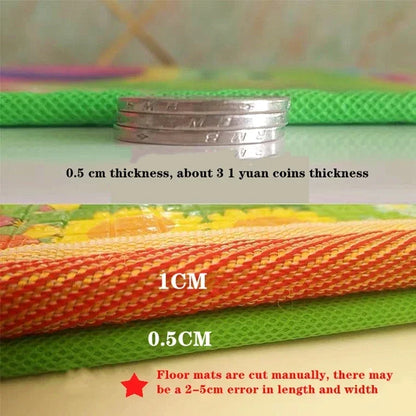 Non-toxic Baby Crawling Play Mats 200cm X180cm