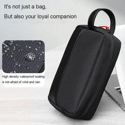 Cables Storage Bag Waterproof Digital Electronic Accessories Organizer Portable Travel Cable Organizer Bag for Mouse Power Bank