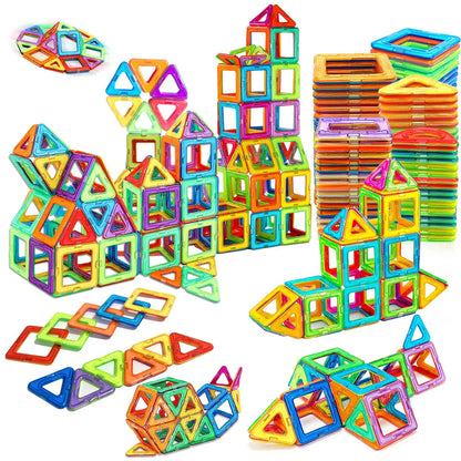 Magnetic Building Blocks - STEM Educational Toys for Kids Aged 4-12