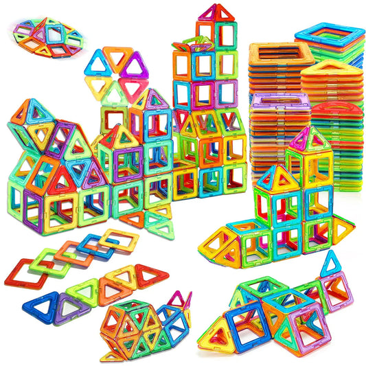 Magnetic Building Blocks - STEM Educational Toys for Kids Aged 4-12