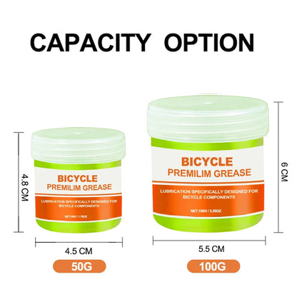 50g Bicycle Lubricating Oil Effect Bearing Grease Hub Lubricants Lipid Elements for Mountain Road Bikes