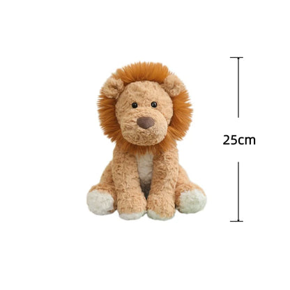 Animal Plush Toys Lion Koala Elephant Fox Sheep Reindeer Bear Stuffed Doll Toys Hobbies Collection Home Decor Toys Birthday Gift