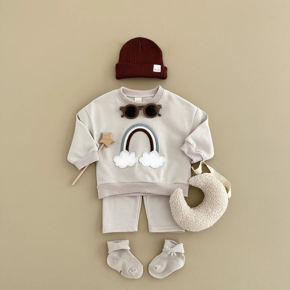 Baby Boy/Girl Rainbow Outfits