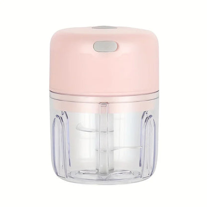 2026 250ml Mini Rechargeable Garlic Chopper Meat Grinder Durable and Sturdy Suitable for Crushing Garlic Chili Onions Minced Mea
