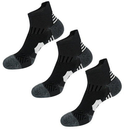 Non-Slip Sports Socks with Thickened Towel Bottom for Performance