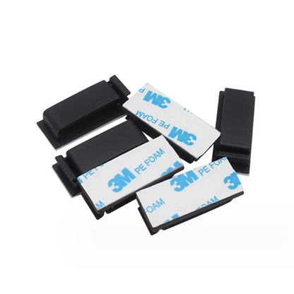 Cable Fixing Clip Cable Wire Sorting Buckle Chassis Organizer 19*47 Black and White Organizer