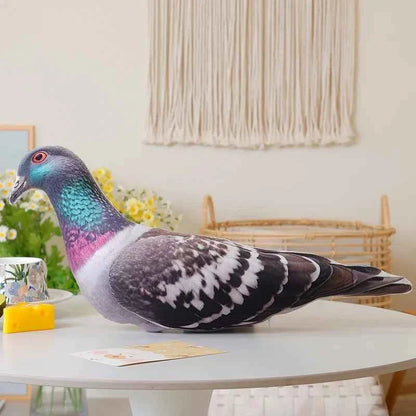 Simulation 3D Birds Plush Toys Soft Stuffed Animals Goose