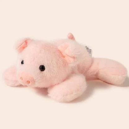 Kawaii Cartoon Plush Wrist Rest Doll (7 in) - Horse, Duck, Cow, Frog Stuffed Animal Office Companion